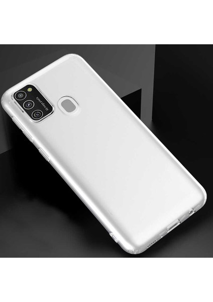 Galaxy M21 Kılıf Kamera Korumalı Süper Silikon KAPAK-RENKSIZ-8682314125086-TDOM55613
