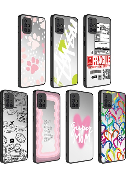 Galaxy A71 Kılıf Aynalı Desenli Kamera Korumalı Parlak Mirror Kapak-Süper ANNE-8680436685877-TD fiyatları