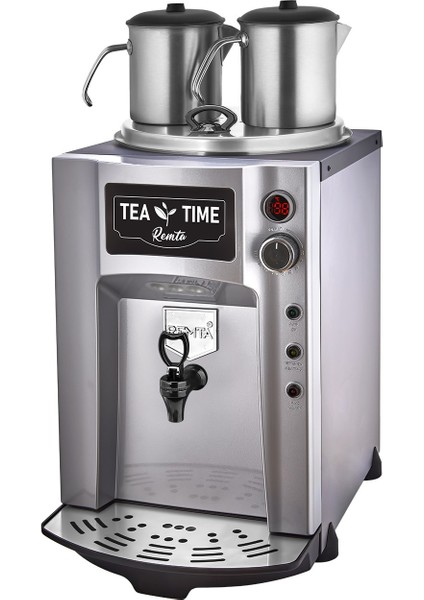 2 Demlikli 15 Lt Premium Jumbo Çay Makinesi
