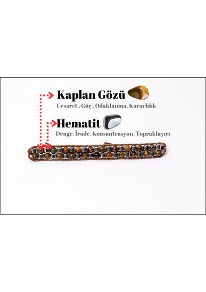 Kaplan Gözü & Hematit Doğal Taş Bileklik – Bakır Tel Örgülü, El Yapımı, Enerji Dengeleyici, Ayarlanabilir Kadın & Erkek Takı modelleri