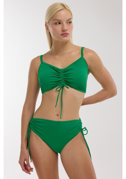 4533 Yeşil Büyük Beden Bikini Takımı