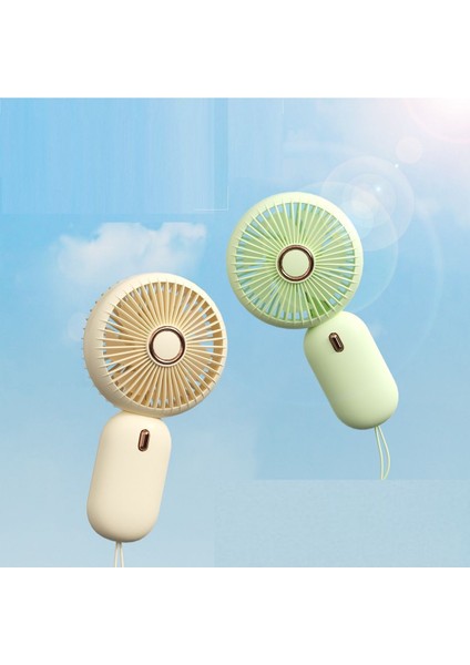 Şarjlı Masa ve El Fan Taşınabilir Şarjlı Edilebilir Mini El Fan