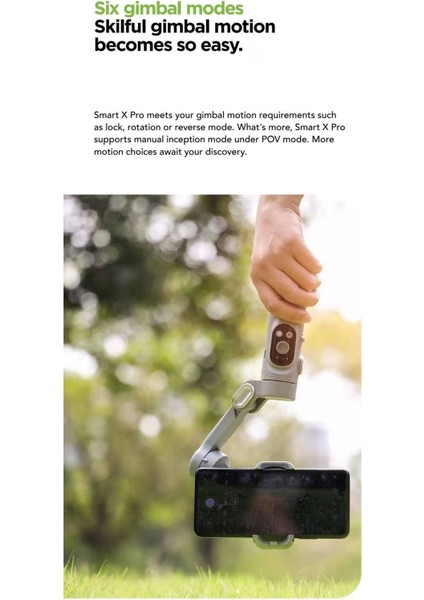 Gimball Gri Cep Telefon Sabitleyici Katlanabilir Ios/android Yüz Izleme Sabitleyici x Anti Shake fırsatları