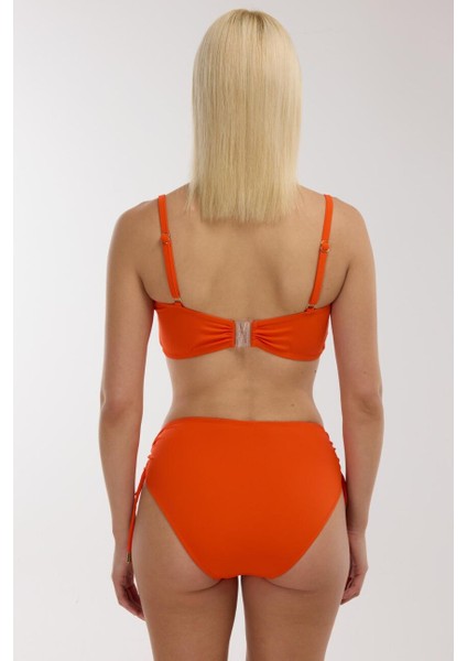 4533 Turuncu Büyük Beden Bikini Takımı fırsatları