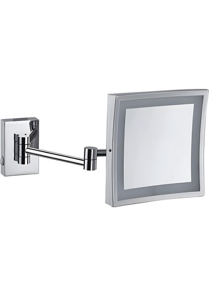 Işıklı Kare Tabanlı Makyaj Aynası YS-8800