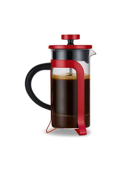 French Press 300 Ml, Kırmızı