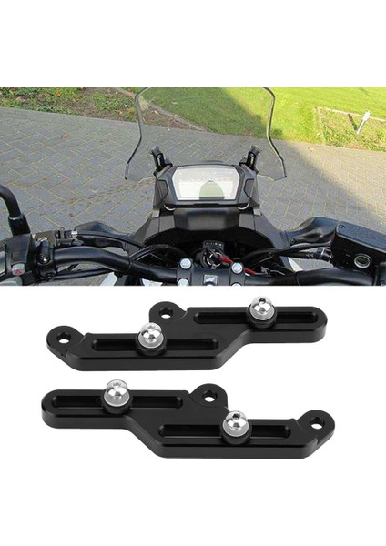 Motosiklet Ön Cam Braketi Honda CB500 x Siyah Stil CB500X Ön Cam Ayarlayıcıları Cb 500X Için Uygundur fiyatları