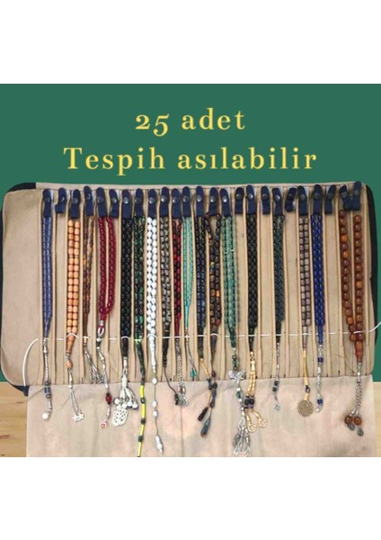 Tespih Saklama Çantası Pratik Rulo