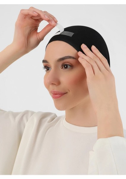 Eşarp Kaydırmaz Çift Taraflı Sticker Bant - 20 Li Paket | Iğnesiz Eşarp Sabitleme Bandı
