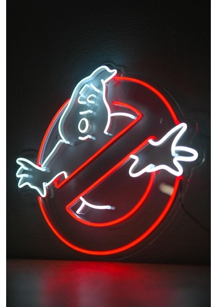 Neon LED Dekoratif Aydınlatma -Trafik Canavarı, 50X40CM-