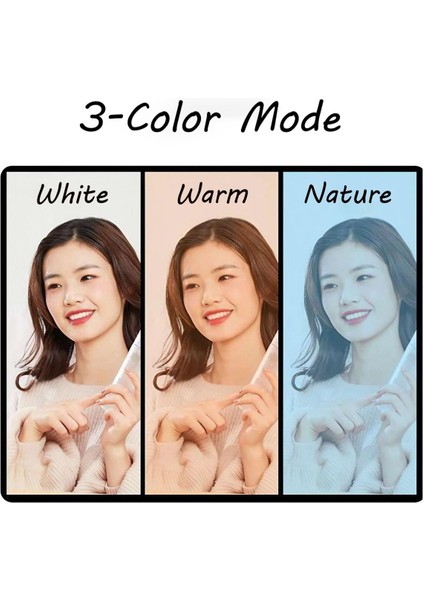 Ensiga Mini Taşınabilir Yıldız LED Işık Ring Light Makeup Işık LED fırsatları