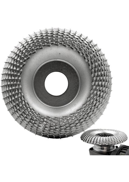 Ahşap Oyma Diski Taşlama Şekillendirme Diski 7/8 Inç Delik Ahşap Taşlama Tekerleği Oyma Aşındırıcı Disk (100MM, Ark Tipi, Gümüş) (Yurt Dışından) fırsatları