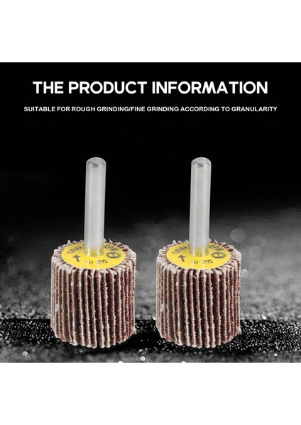 20 Paket Monteli Mop Zımpara 80 Grit Alüminyum Oksit Zımpara Mop Zımparaları Matkap - Aşındırıcı Taşlama Aleti (Yurt Dışından) fiyatları