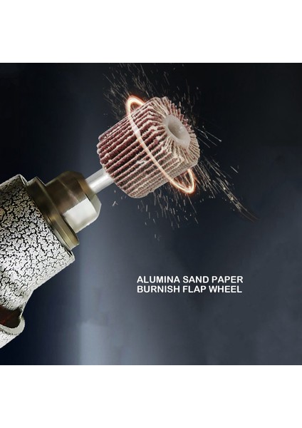 20 Paket Monteli Mop Zımpara 80 Grit Alüminyum Oksit Zımpara Mop Zımparaları Matkap - Aşındırıcı Taşlama Aleti (Yurt Dışından) modelleri
