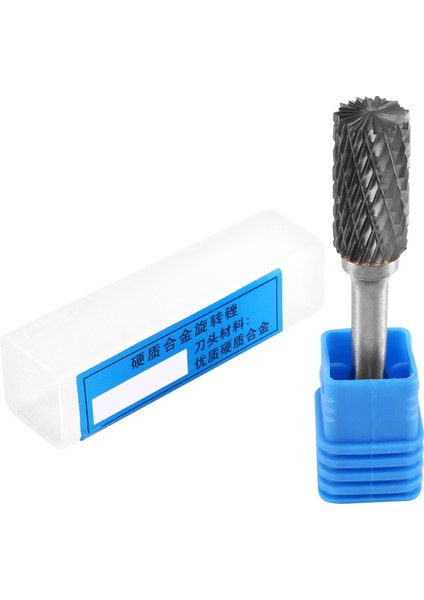 Tungsten Karbür Çapak Çift Kesim Döner Takım Kalıp Öğütücü Uçları, 1/4 Inç Şaft, Ahşap Oyma, Metal Işleme, Taşlama (Yurt Dışından)