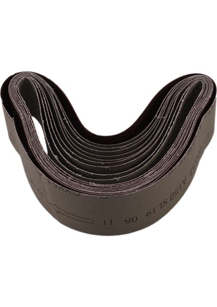 10 Adet Zımpara Kayışları Taşlama Parlatma Karışık 60/ 120/ 150/240 Grit 50 x 686 mm (Yurt Dışından)