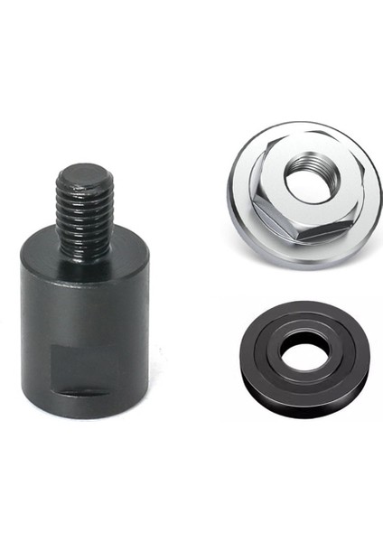 Açı Taşlama Makinesi M14 Ila M10 Adaptör Diş Dönüştürücü Adaptör Arayüzü Bağlantı Vida Bağlantı Çubuğu Somunlar Yiv Açma (Yurt Dışından)