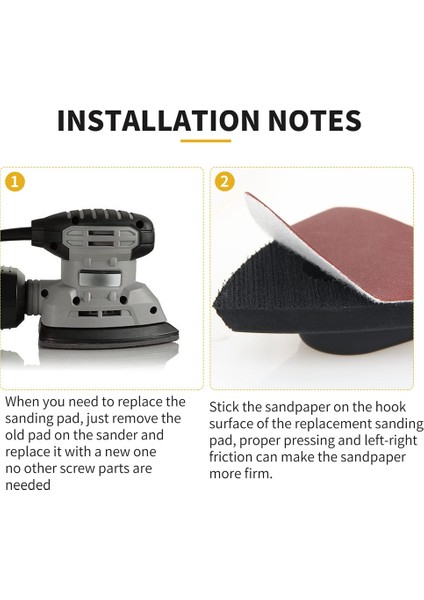 Salınımlı Alet Zımpara Pedi, 4'lü Paket 3-1/8 Inç Üçgen Yedek Cırt Cırt Paslanmaz Çelik Arka Panel Zımpara Pedi A (Yurt Dışından) indirimleri