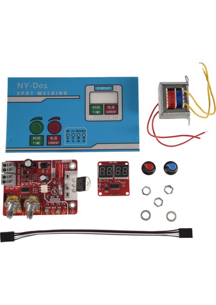 Nokta Kaynak Makinesi 9V 40A Akım Ayarlanabilir Dıy Kontrol Paneli Zaman ve Akım Kontrol Fonksiyonu 220V (Yurt Dışından) modelleri