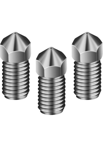 Adet 3D Yazıcı Parçaları Ekstruder Baskı Kafası Aşınmaya Dayanıklı Metal Püskürtücü Paslanmaz Çelik Meme Ankermake Geçerli (Yurt Dışından) indirimleri