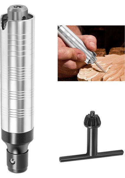 El Aleti Kolu Anahtar Matkap Chuck Flex 3 Çeneler Foredom Grobet Motor Döner Alet Aksesuarı Fit Esnek Mil (Yurt Dışından) modelleri