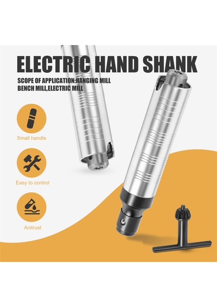 El Aleti Kolu Anahtar Matkap Chuck Flex 3 Çeneler Foredom Grobet Motor Döner Alet Aksesuarı Fit Esnek Mil (Yurt Dışından) fırsatları