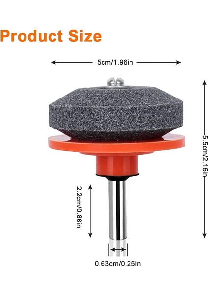 5'li Çim Biçme Makinesi Bıçak Bileyicileri, Çim Biçme Makinesi Bileyici Öğütücü Tekerlek Taş Aleti Herhangi Bir Elektrikli Matkap El Matkabı (Yurt Dışından) fiyatları
