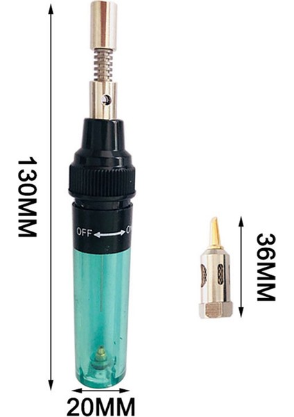 1300℃ Santigrat Bütan 3'ü 1 Arada Gazlı Lehimleme Demiri Kablosuz Bütan Gazlı Kaynak Kalemi Kaynak Kalemi Brülör Kaynak Seti A (Yurt Dışından) modelleri