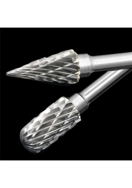 10 Adet Karbür Dosya Seti 3x6 Çift Taneli Tungsten Çelik Taşlama Kafası Elektrikli Taşlama Aksesuarları (Yurt Dışından)