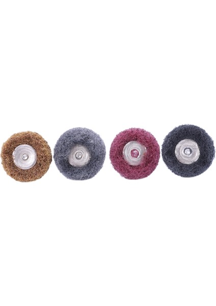 12 Adet Parlatma Zımpara Cilası Tekerlek Tamponu Aşındırıcı Fırça Kafası Dremel Rotary (Yurt Dışından)