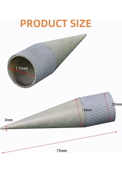 Deri Delgeç Bileyici Zımpara Yuvarlak Delgeç Öğütücü Içi Boş Delgeçler Parlatma Aleti, 3-16MM (Yurt Dışından) fırsatları