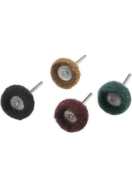 40 Adet Aşındırıcı Tekerlek Parlatma Parlatma Çarkı Seti, Dremel Döner Alet Naylon Fiber Fırçalanmış Taşlama Kafası (Yurt Dışından)