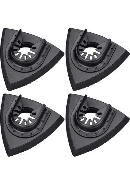 4 Adet Zımpara Pedleri 80 mm Takma Pedleri , Çok Amaçlı Bıçaklar Salınımlı Çok Amaçlı Alet Aksesuarları Worx Mikita Dewalt (Yurt Dışından)