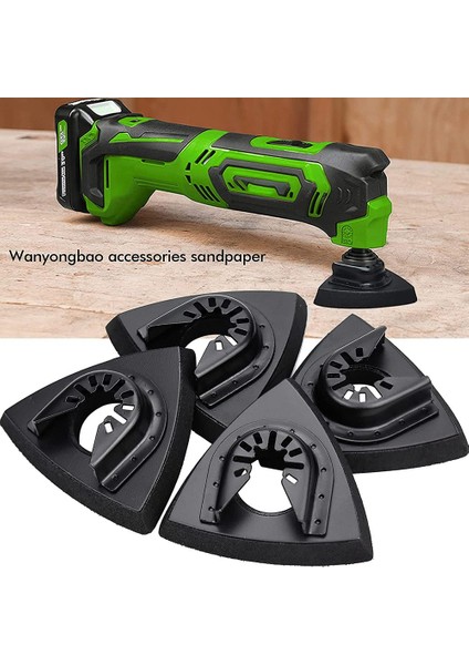 4 Adet Zımpara Pedleri 80 mm Takma Pedleri , Çok Amaçlı Bıçaklar Salınımlı Çok Amaçlı Alet Aksesuarları Worx Mikita Dewalt (Yurt Dışından) fiyatları