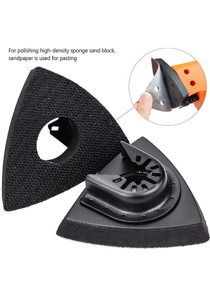 4 Adet Zımpara Pedleri 80 mm Takma Pedleri , Çok Amaçlı Bıçaklar Salınımlı Çok Amaçlı Alet Aksesuarları Worx Mikita Dewalt (Yurt Dışından) fırsatları