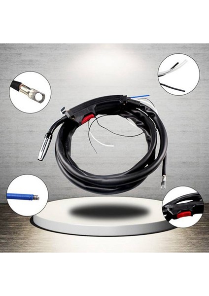 Mig Mag Kaynak Makinası/ekipman Aksesuarları Binzel 14AK Mig Mag Kaynak Ekipmanı 4m Kablolu Kaynak Torch'u (Yurt Dışından) fırsatları