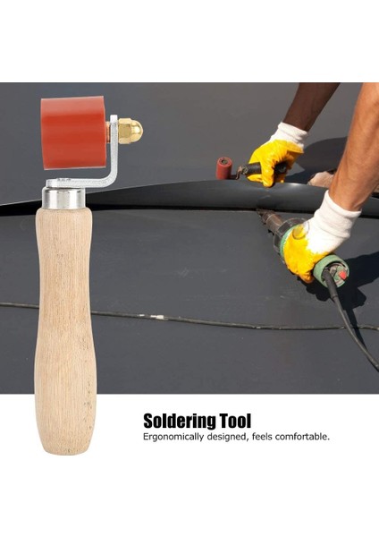 El Basınç Rulosu, 28MM Silikon Basınç Rulosu Pvc/tpo/epdm Çatı Kaplama Araçları Döşeme Araçları Kaynak Aracı (Yurt Dışından)