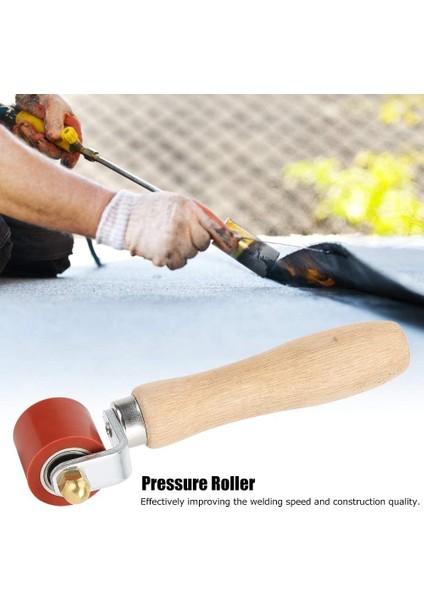 El Basınç Rulosu, 28MM Silikon Basınç Rulosu Pvc/tpo/epdm Çatı Kaplama Araçları Döşeme Araçları Kaynak Aracı (Yurt Dışından)