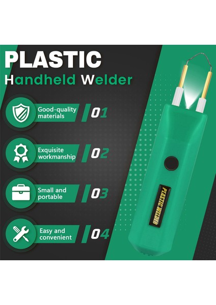 El Tipi Kaynak Makinesi Kablosuz Plastik Kaynak Makinesi Plastik Naylon Pe Tamir Makinesi Araba Tampon Tamir Aletleri Yeşil (Yurt Dışından) fırsatları