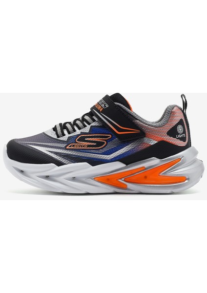 Flexglow Ultra Büyük Erkek Çocuk Siyah Işıklı Spor Ayakkabı 400139L Bksl