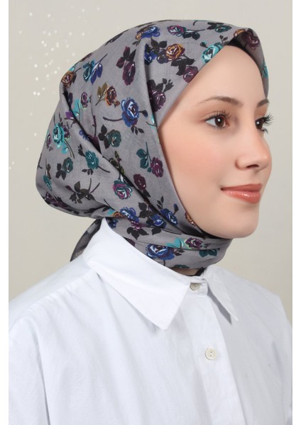 Lux Soft Pamuklu Eşarp 4040-271
