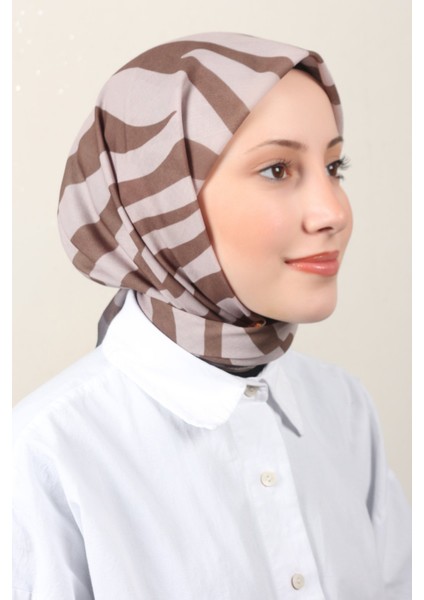 Lux Soft Pamuklu Eşarp 4040-204 Haki