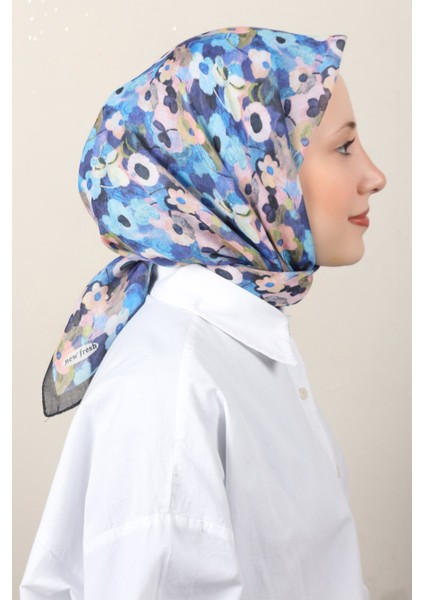 Lux Soft Pamuklu Eşarp 4040-235 Siyah