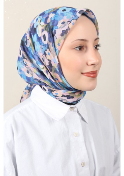 Lux Soft Pamuklu Eşarp 4040-235 Siyah