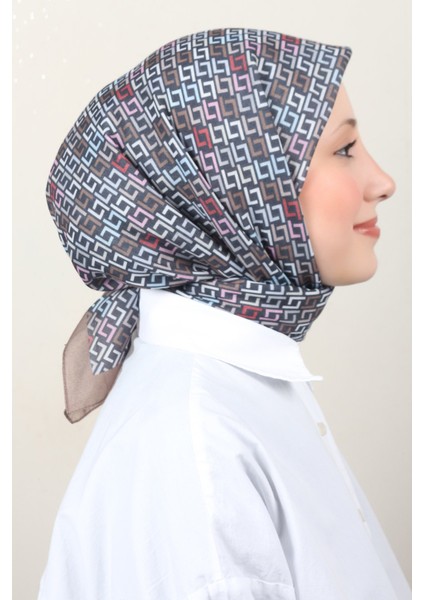 Lux Soft Pamuklu Eşarp 4040-220 Asker Yeşili