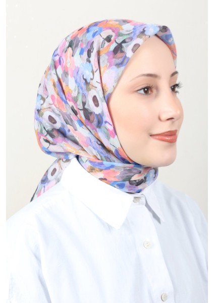 Lux Soft Pamuklu Eşarp 4040-236 Siyah