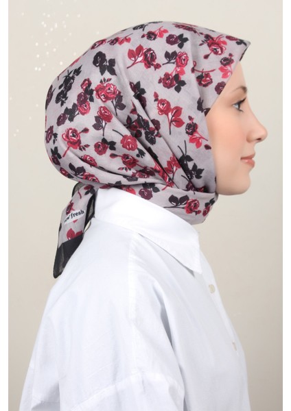 Lux Soft Pamuklu Eşarp 4040-272