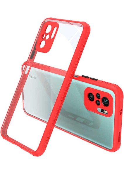 Xiaomi Poco M5S Kılıf ​​Kaff KAPAK-KIRMIZI-8682314129916-TDOM80033