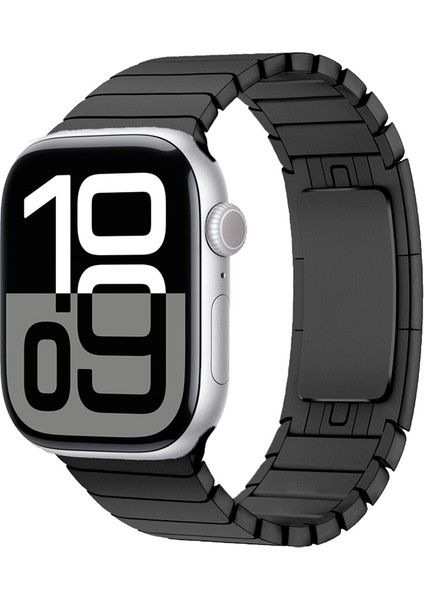 Watch 10 46MM Uyumlu Krd-35 Metal KORDON-SIYAH-8682314093354-TDOM112744