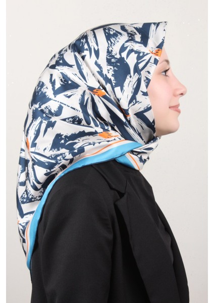 Twil Ipek Eşarp 4014-80 Lacivert